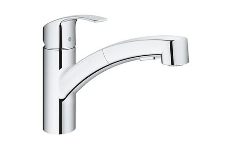 Смеситель для кухонной мойки с выдвижным изливом Grohe Eurosmart 30305000/30305DC0