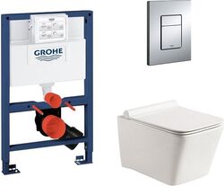 Комплект инсталляции Grohe Rapid SL 38526000 и подвесного унитаза Grossman GR-4441S