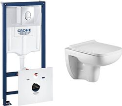 Комплект инсталляции Grohe Rapid SL 38750001 и подвесного унитаза Weltwasser WW SK Kehlbach 004