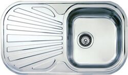 Стальная кухонная мойка Teka Stylo 1B 1D