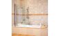 Складная стеклянная шторка для ванны GuteWetter Lux Pearl GV-102