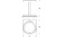Дозатор для жидкого мыла Ellux Domino DOM 001-C03/01-C04