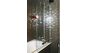Складная стеклянная шторка для ванны GuteWetter Trend Pearl GV-862B