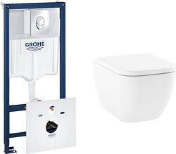 Комплект инсталляции Grohe Rapid SL 38750001 и подвесного унитаза Lavinia Boho One Rimless