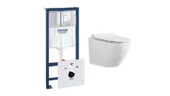 Комплект инсталляции Grohe Rapid SL 38775001 и подвесного унитаза Grossman GR-4411S