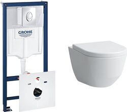 Комплект инсталляции Grohe Rapid SL 38750001 и подвесного унитаза Laufen Pro Rimless