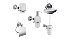Набор аксессуаров для ванной и туалета Fixsen Style 1