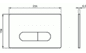 Кнопка смыва Ideal Standard ProSys Oleas SmartFlush M1 R0117