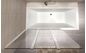 Складная стеклянная шторка для ванны Rea Agat - 3 - 120