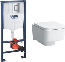 Комплект инсталляции Grohe Rapid SL 38772001 и подвесного унитаза Laufen Pro S Rimless