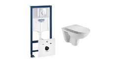 Комплект инсталляции Grohe Rapid SL 38750001 и подвесного унитаза Weltwasser WW SK Baarbach 004