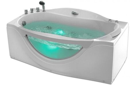 Гидромассажная акриловая ванна Gemy G9072