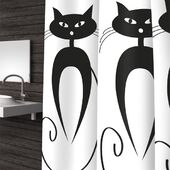 Шторка для ванной комнаты Bacchetta Cats