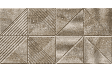 Beryoza Ceramica Астерия коричневая Декор 1 60x30