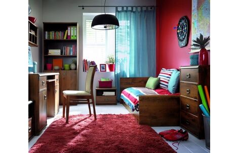 Коллекция мебели для детской Black Red White Индиана 1