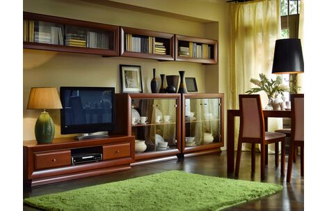 Коллекция мебели для гостиной Black Red White Largo Classic 2