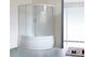 Раздвижная стеклянная шторка для ванны Royal Bath Alpine RB