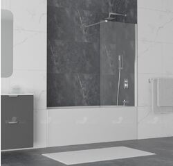 Неподвижная стеклянная шторка для ванны RGW Screens SC-052