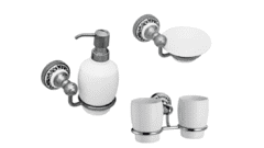 Набор аксессуаров для ванной Fixsen Bogema 3