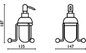 Дозатор для жидкого мыла Bagno & Associati Regency RE72792 BR