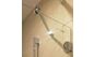Неподвижная стеклянная шторка для ванны GuteWetter Lux Pearl GV-001A