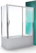 Раздвижная стеклянная шторка для ванны Roth PXV2