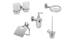 Набор аксессуаров для ванной и туалета Fixsen Europa 6.01
